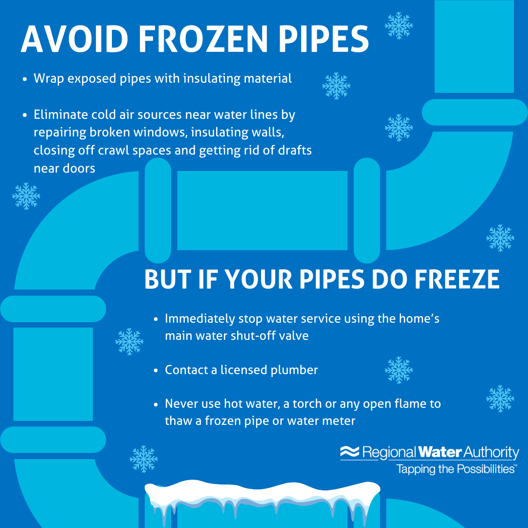 How to Prevent or Thaw Frozen Pipes